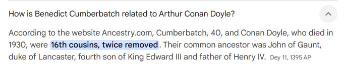 cumberbatch and conan doyle
